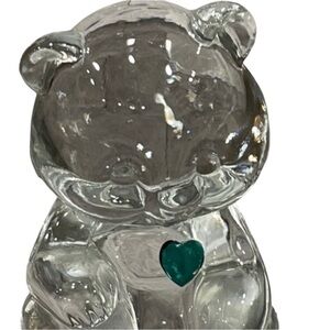 FENTON Vintage 1980’s Birthstone Bear May/Emerald